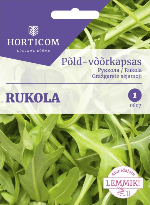 Põld-võõrkapsas e. rukola 1g