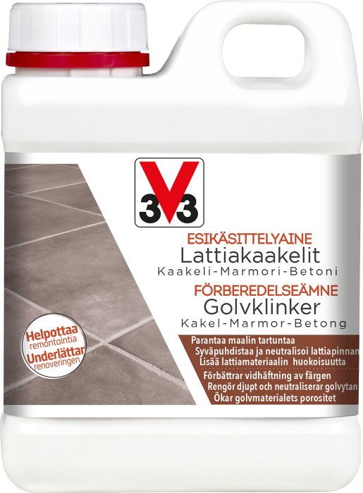 Keraamiliste plaatide eeltöötlusaine V33 1 l