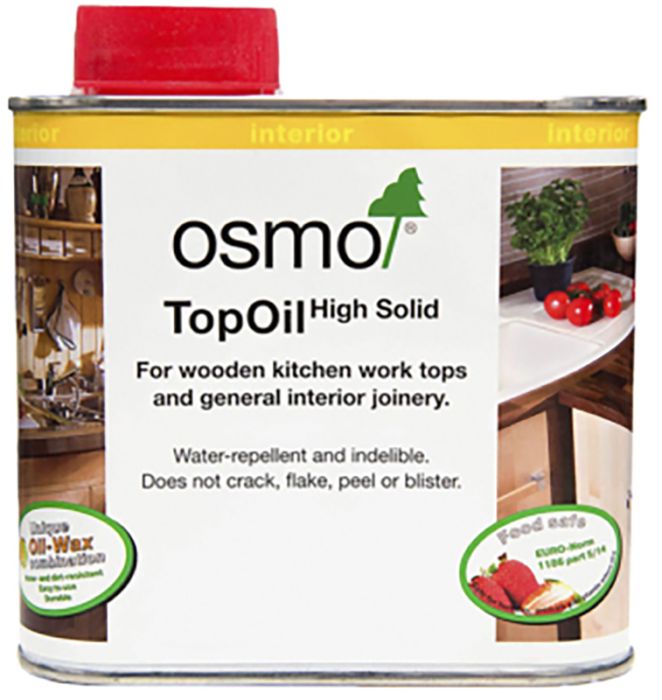 Õlivaha Osmo Color TopOil 3037 valge siidjas 0,5 l