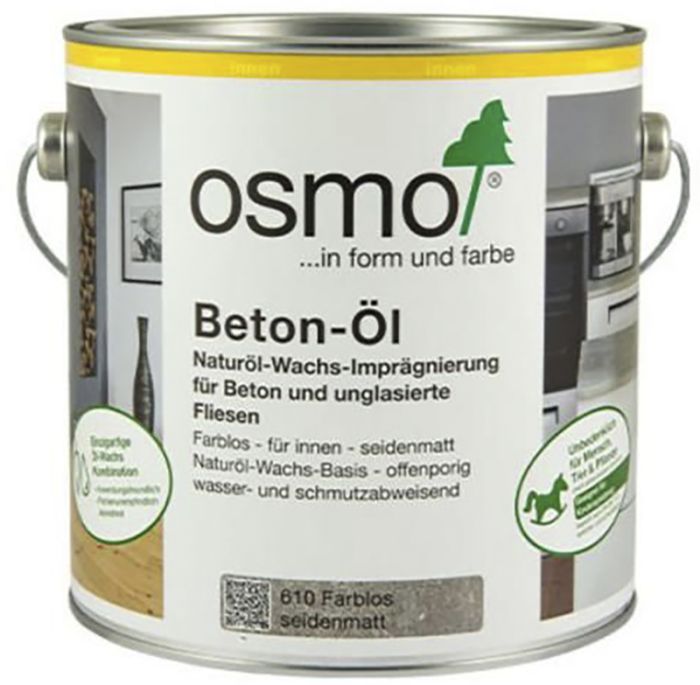 Betooniõli Osmo 610 värvitu satiin 0,75 l