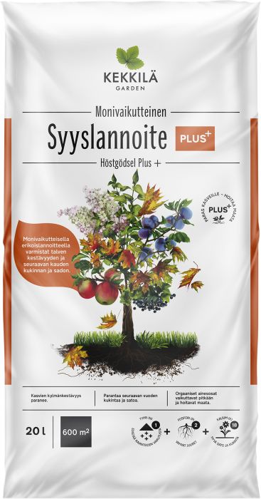 Sügisväetis Kekkilä Plus+ 20 l