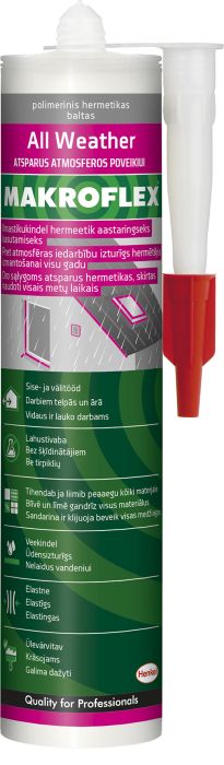 Hermeetik Makroflex All Weather valge