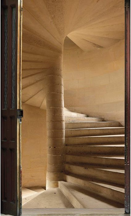 Fototapeet Panoramic Stone Stairs 1,50 x 2,50 m