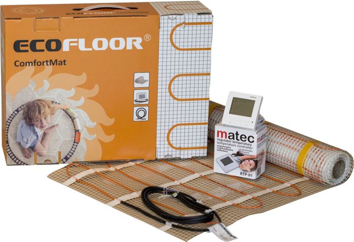 Põrandaküttematt Fenix Ecofloor ComfortMat 160W/0,8 m²