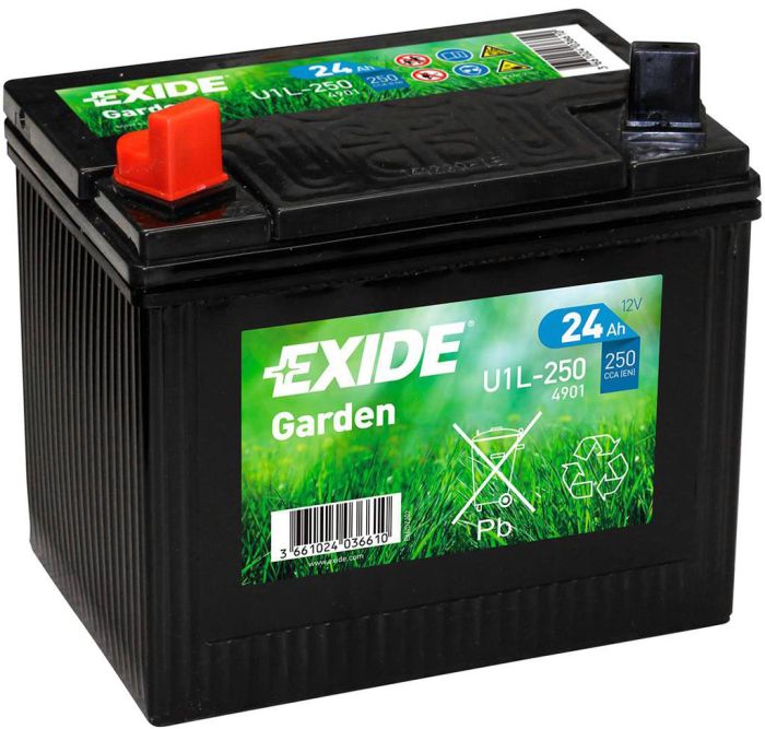 Aku Exide 12 V 24 Ah U1L-250