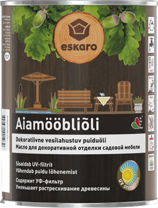 Aiamööbliõli Eskaro 0,9 l pruun