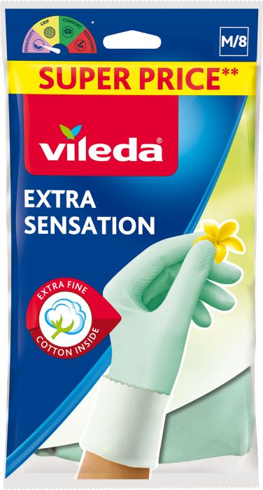 Kindad Vileda Extra Sensation M/8, sinine