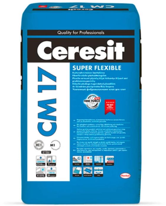 Elastne plaatimissegu Ceresit CM 17 LD 25 kg