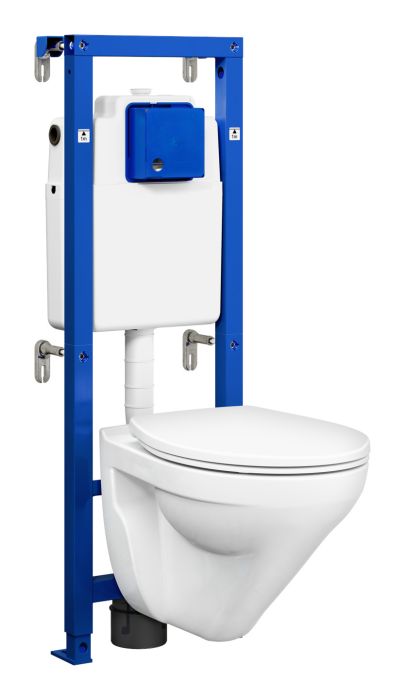 Seinapealne WC komplekt Gustavsberg Triomont All-In-One Nordic³