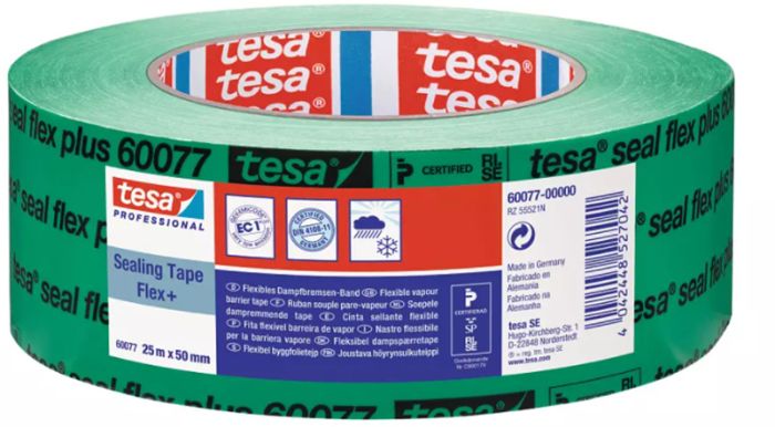 Tihendusteip tesa® Professional PE Sealing Flex Plus 25 m x 50 mm