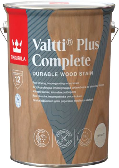 Puidulasuur Tikkurila Valtti Plus Complete Off White 5 l