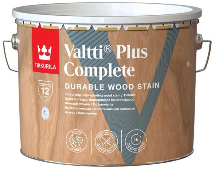 Puidulasuur Tikkurila Valtti Plus Complete EP Base 9 l