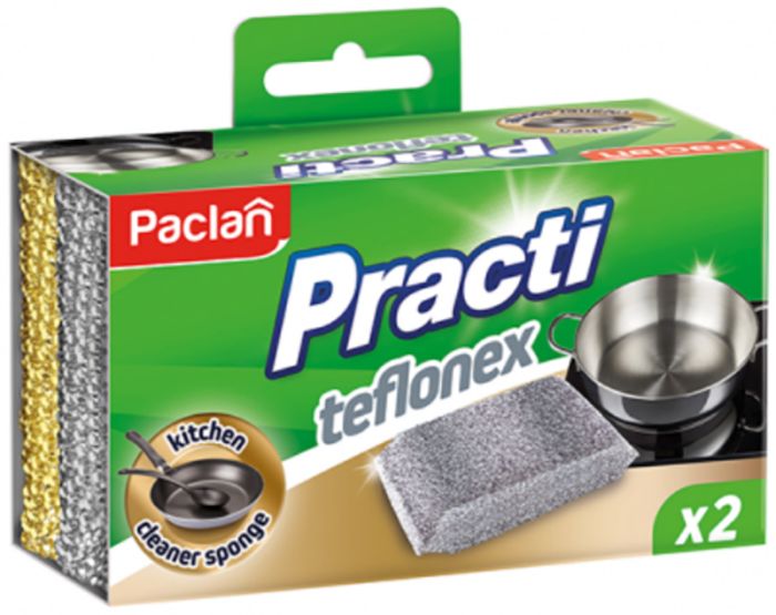 Küürimissvamm Practi teflon 2 tk/pk