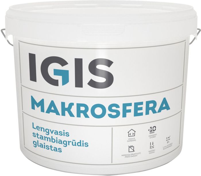 Jämedateraline pahtel Igis Makrosfera 10 l