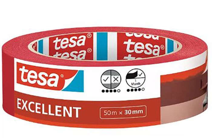 Maalriteip tesa® Excellent 50 m x 30 mm