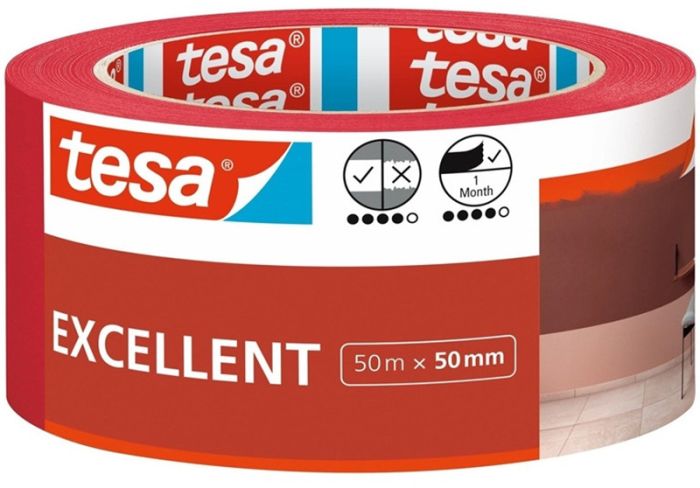 Maalriteip tesa® Excellent 50 m x 30 mm