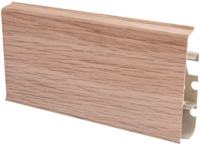 Põrandaliist PVC Alcanta Oak 22 x 75 x 2500 mm