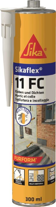 PU-liimhermeetik Sikaflex-11FC Purform 300 ml valge