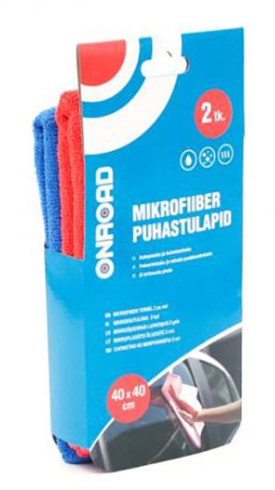 Mikrofiiber puhastuslapid 2 tk