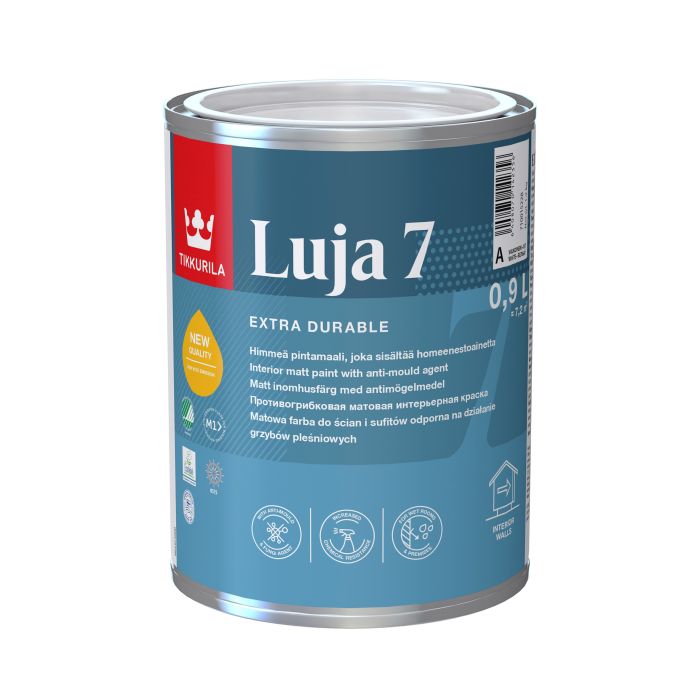 Seinavärv Tikkurila Luja 7 A valge