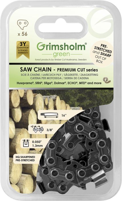 Saekett Grimsholm Premium Cut 3/8