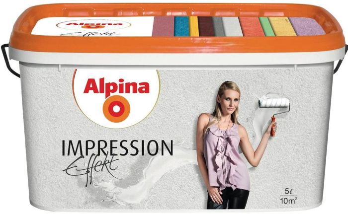 Struktuurvärv Alpina Impression Effekt 5 l