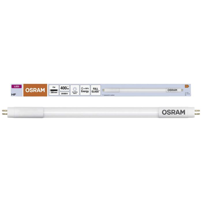 LED-luminofoorlamp Osram TUBE T5 HF SHORT 288 mm 4W G5 840