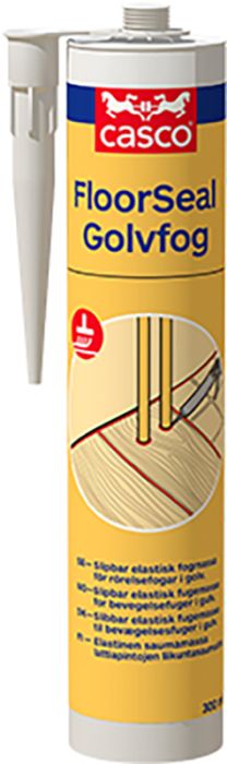 Liim-hermeetik Casco FloorSeal Golvfog 300 ml must