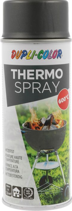 Aerosoolvärv kuumakindel Dupli-Color Thermo Spray 400 ml hall