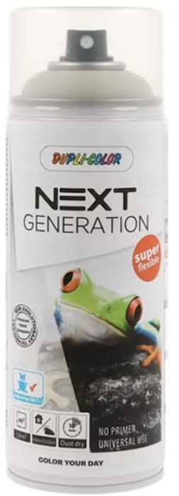 Aerosoollakk Dupli-Color Next Generation 400 ml pebbles grey satin matt