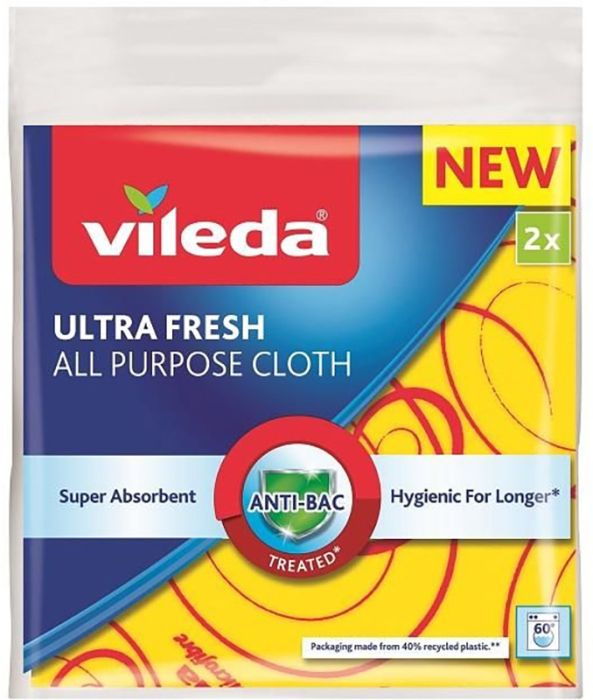 Majapidamislapid Vileda Ultra Fresh 2tk/pk 34 х 34 см