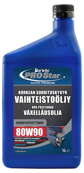 Käigukastiõli Star brite 80W90