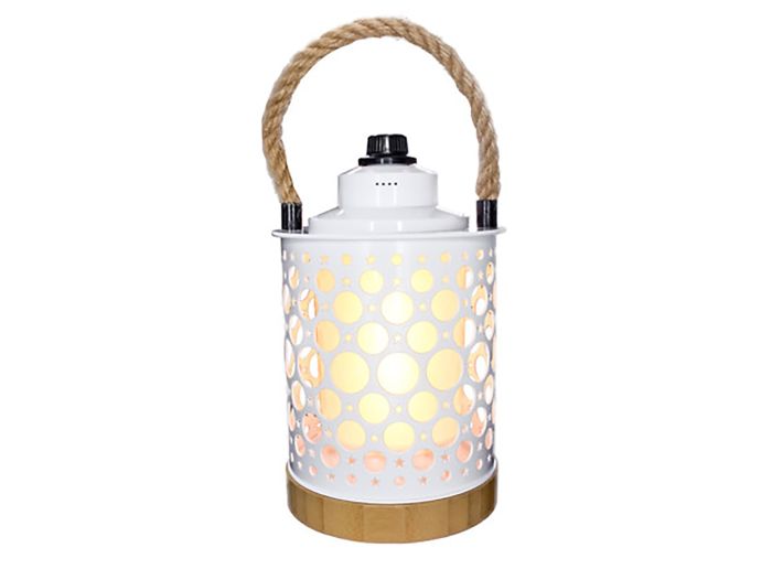 LED-latern Harju Stella valge