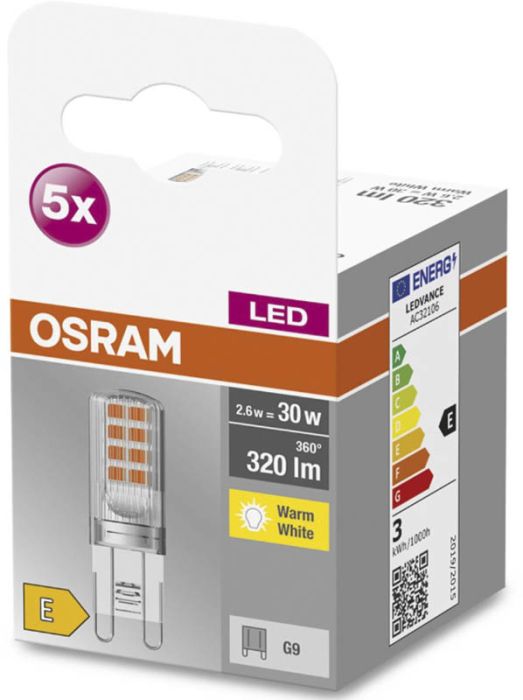 LED-lamp Osram Base 5 tk/pakk GU9