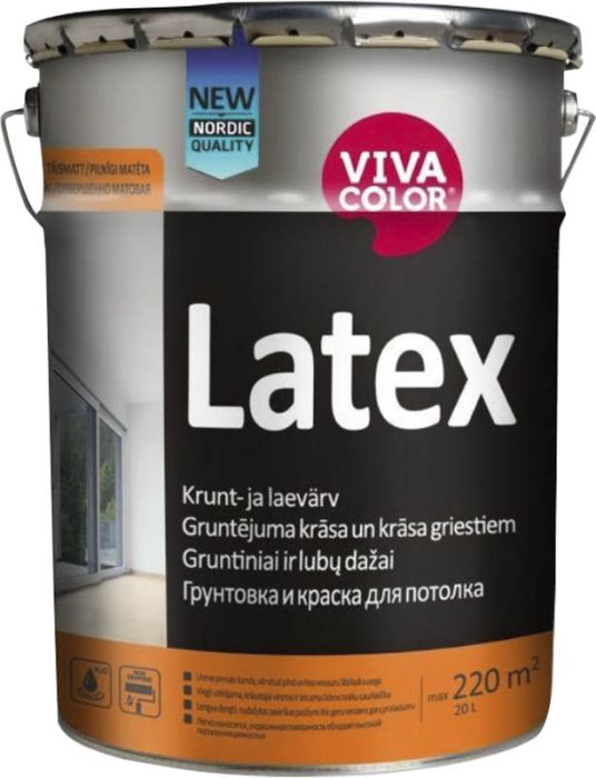 Krunt-ja laevärv Vivacolor Latex AP New 10 l