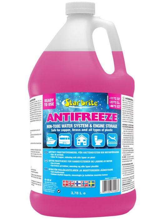 Mittetoksiline säilitusvedelik Star brite Anti Freeze -46°C