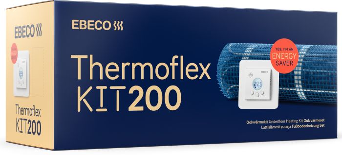 Põrandaküttekaabel Ebeco Thermoflex kit 200, 200 W