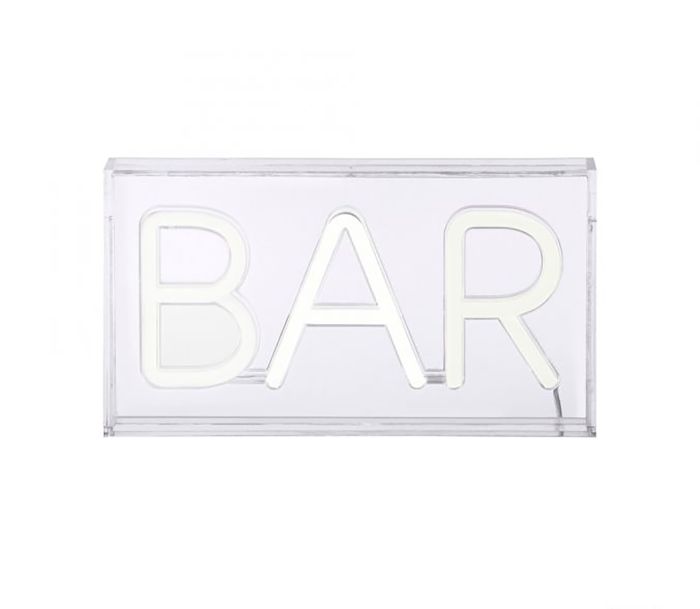 Neon-silt Just Light Bar USB 1 x LED 7,5 W 23 x 12,7 x 4 cm, valge