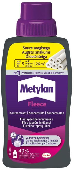 Tapeediliim Metylan Fleece Liquid Concentrate 500g fliistapeetidele