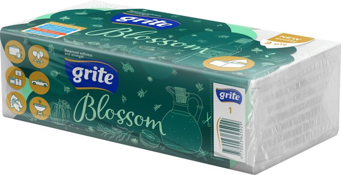 Paberkäterätikud Grite Blossom 120 tk