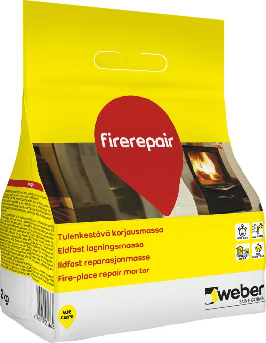 Tulekindel remontsegu Weber.vetonit Firerepair 2 kg