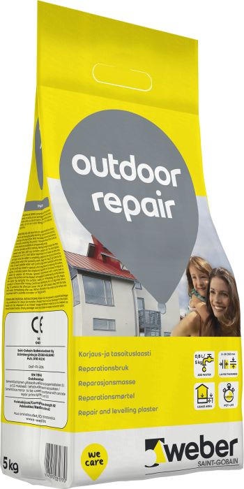 Parandus- ja tasandusbetoon Weber Outdoor Repair 5 kg